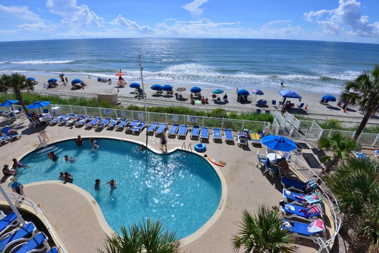 Deluxe Ocean Front One Bedroom Suite In Sandy Beach Resort Myrtle Beach Exterior photo